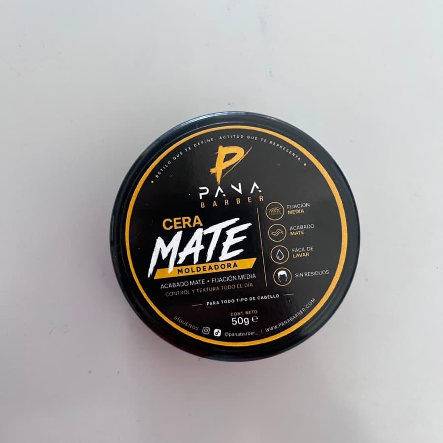 Cera Mate Moldeadora